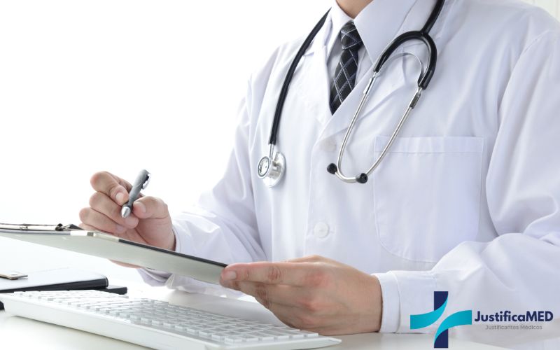 Diferencia parte de baja y justificante medico