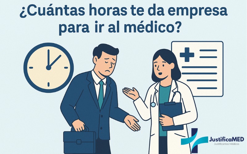 Tengo derecho a ir al médico en horario laboral